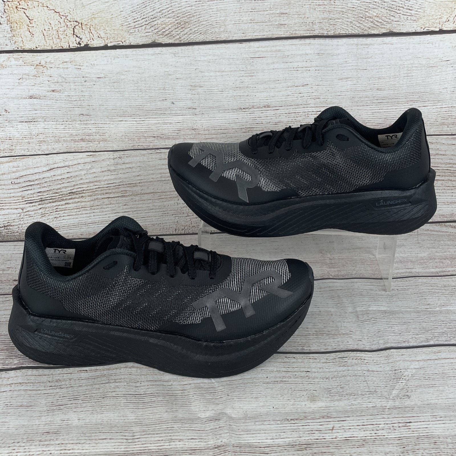 Tyr Valkyrie Elite Carbon Unisex M 10.5 W 12 Running Shoes Black